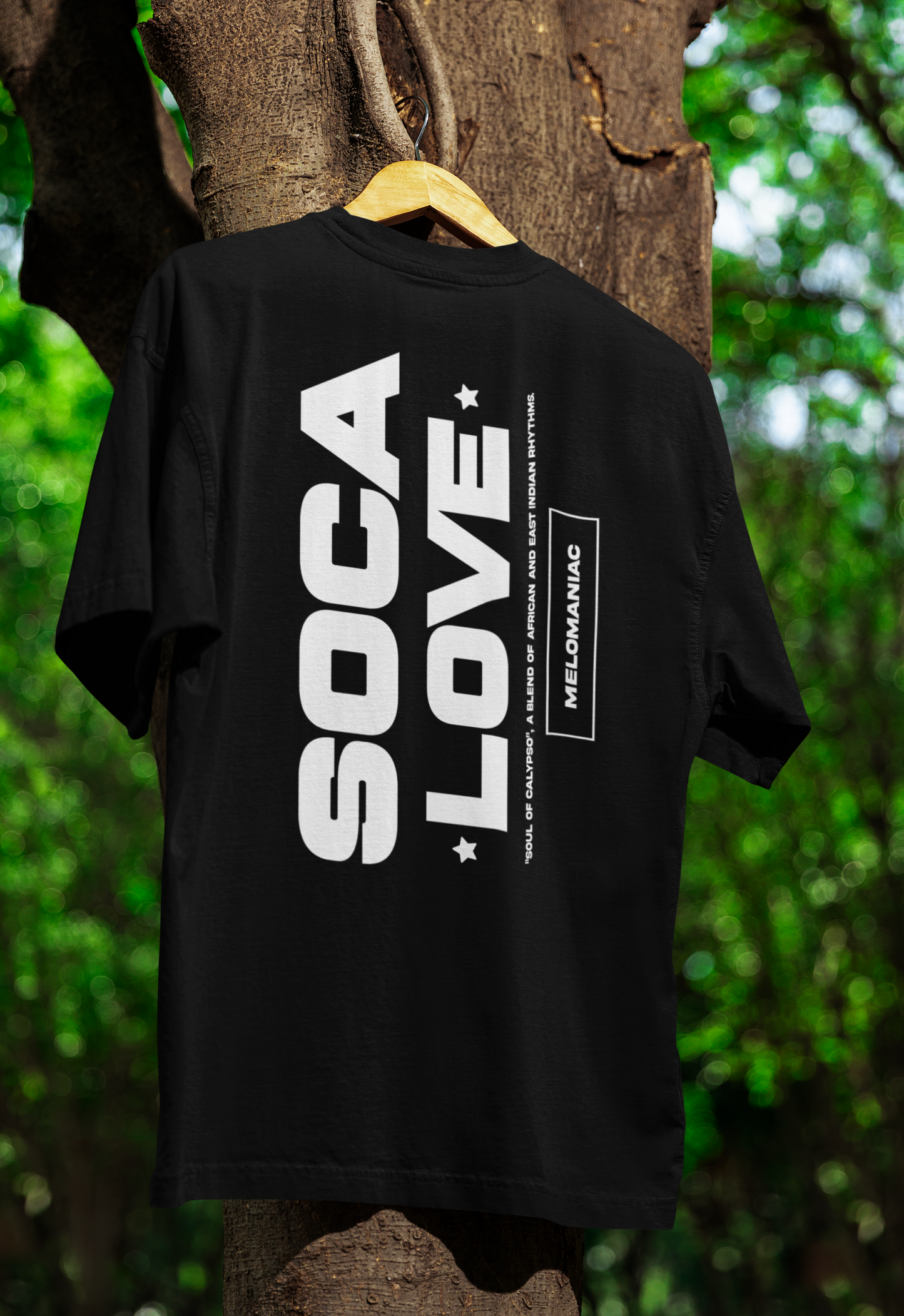 Soca Love Oversized faded t-shirt