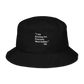 I Am Rooting: West Indian Organic bucket hat