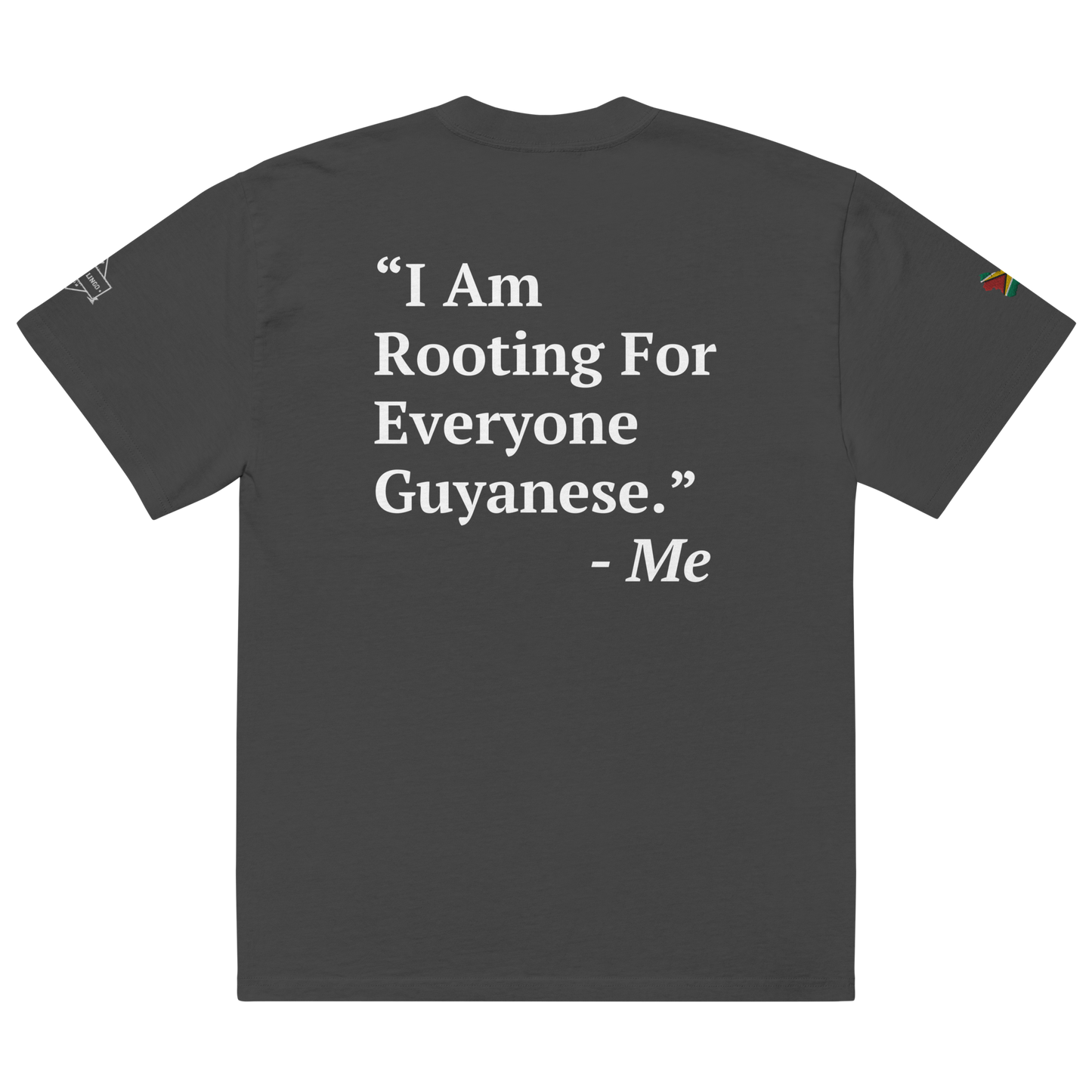 Guyana Oversized faded t-shirt