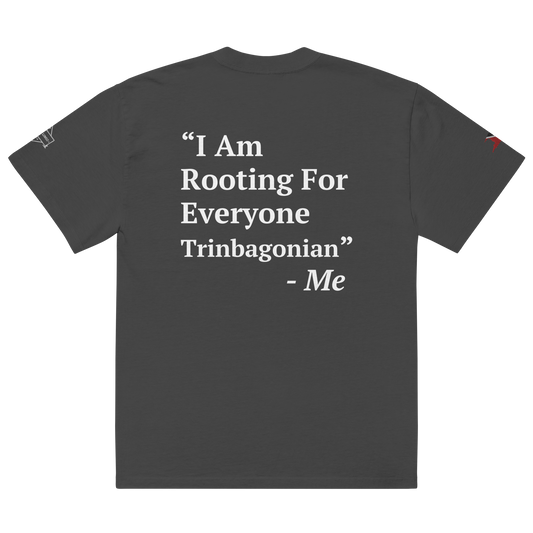 Trinbago Oversized faded t-shirt