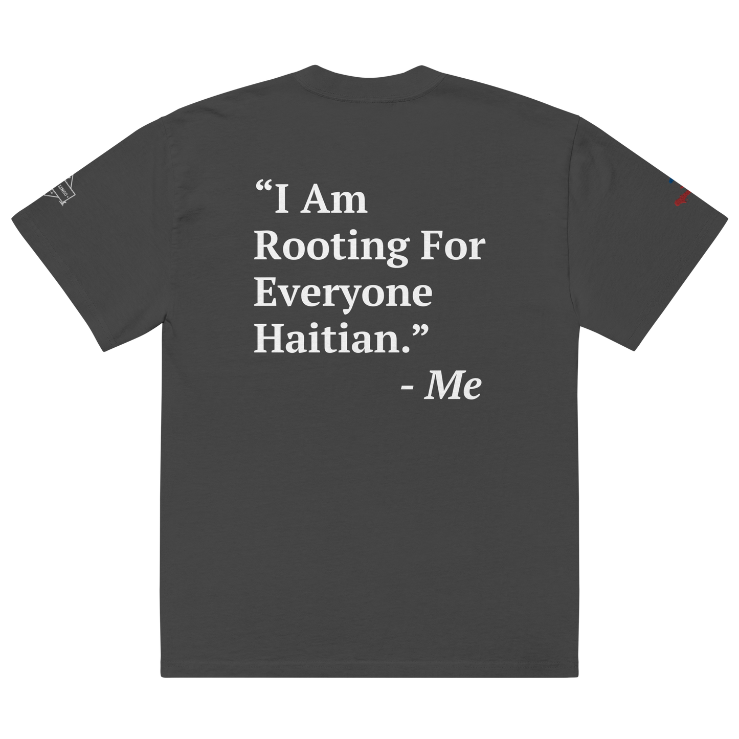 Haiti Oversized faded t-shirt