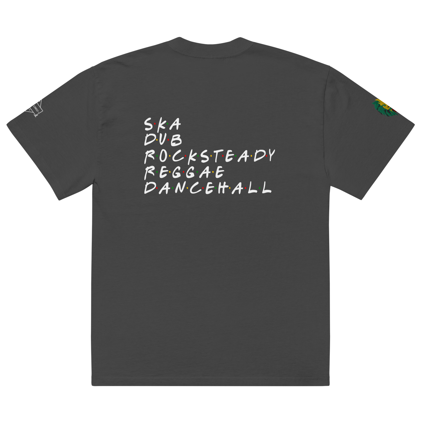 Dancehall Friends Oversized faded t-shirt