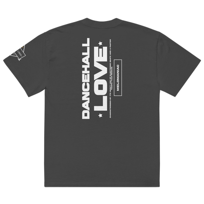 Dancehall Love Oversized faded t-shirt