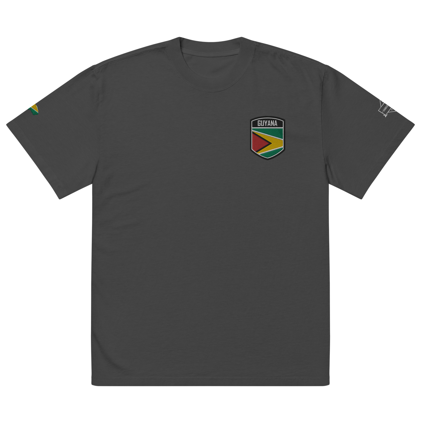 Guyana Oversized faded t-shirt