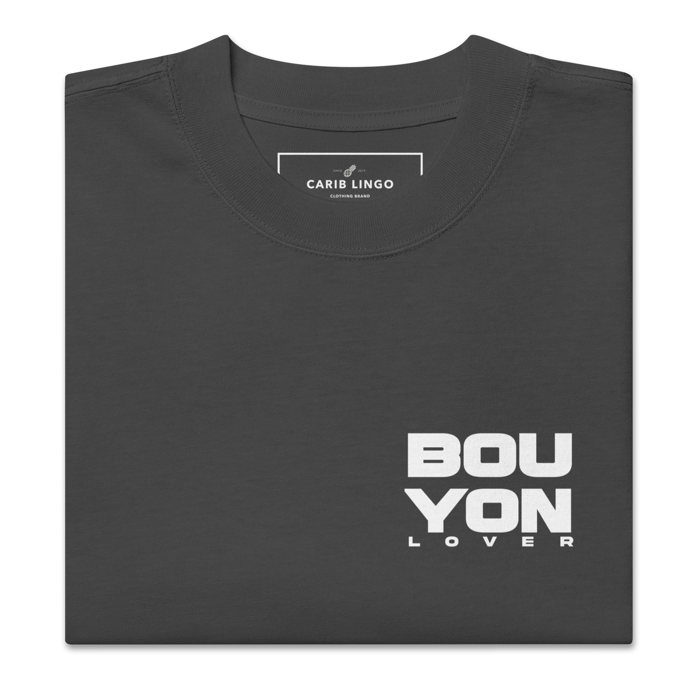 Bouyon Love Oversized faded t-shirt