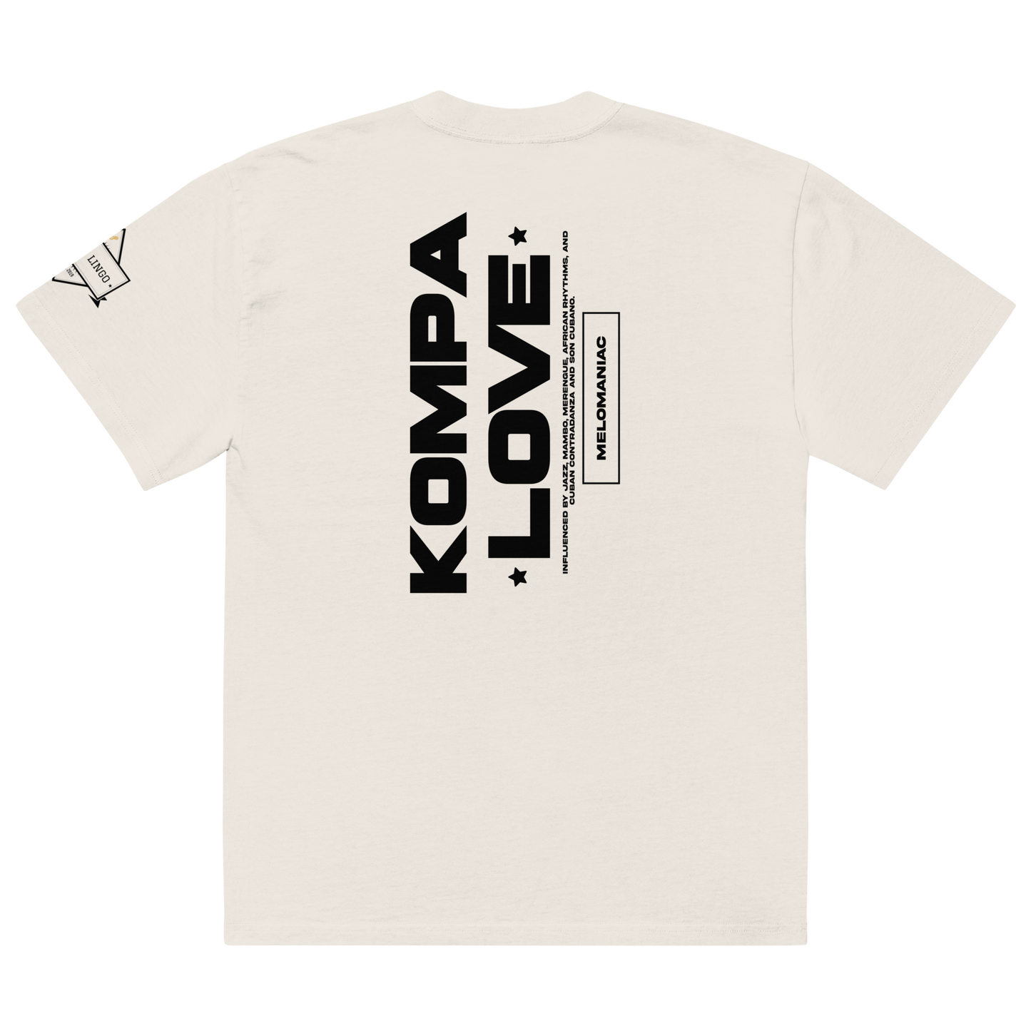 Kompa Love Oversized faded t-shirt