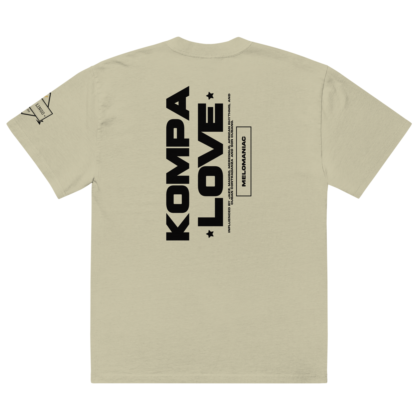 Kompa Love Oversized faded t-shirt