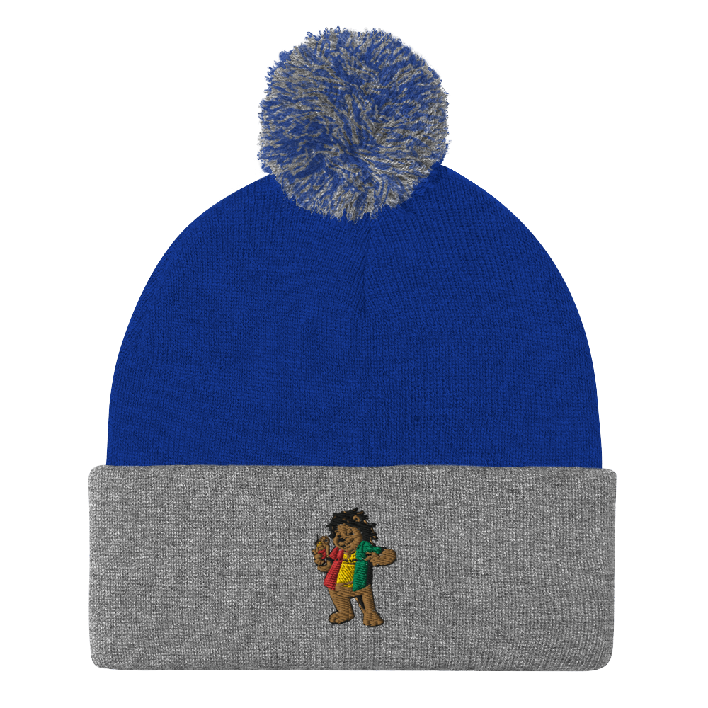 Fudgie Pom-Pom Beanie