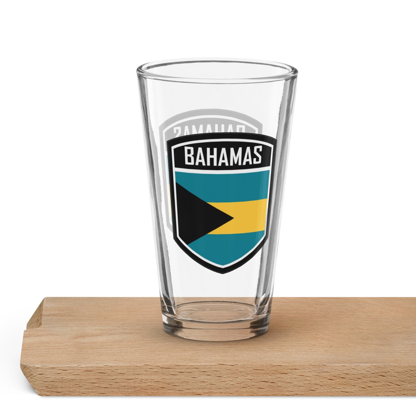 Bahamas Shaker pint glass