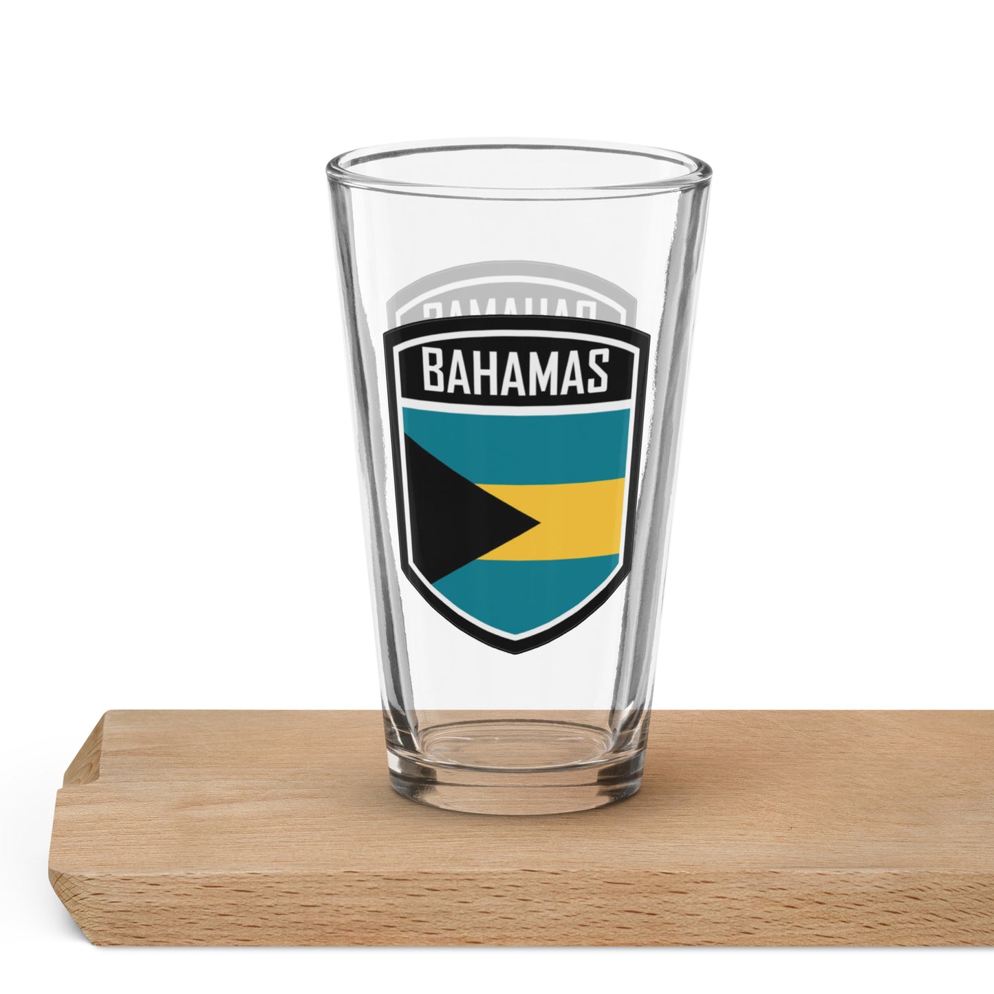 Bahamas Shaker pint glass