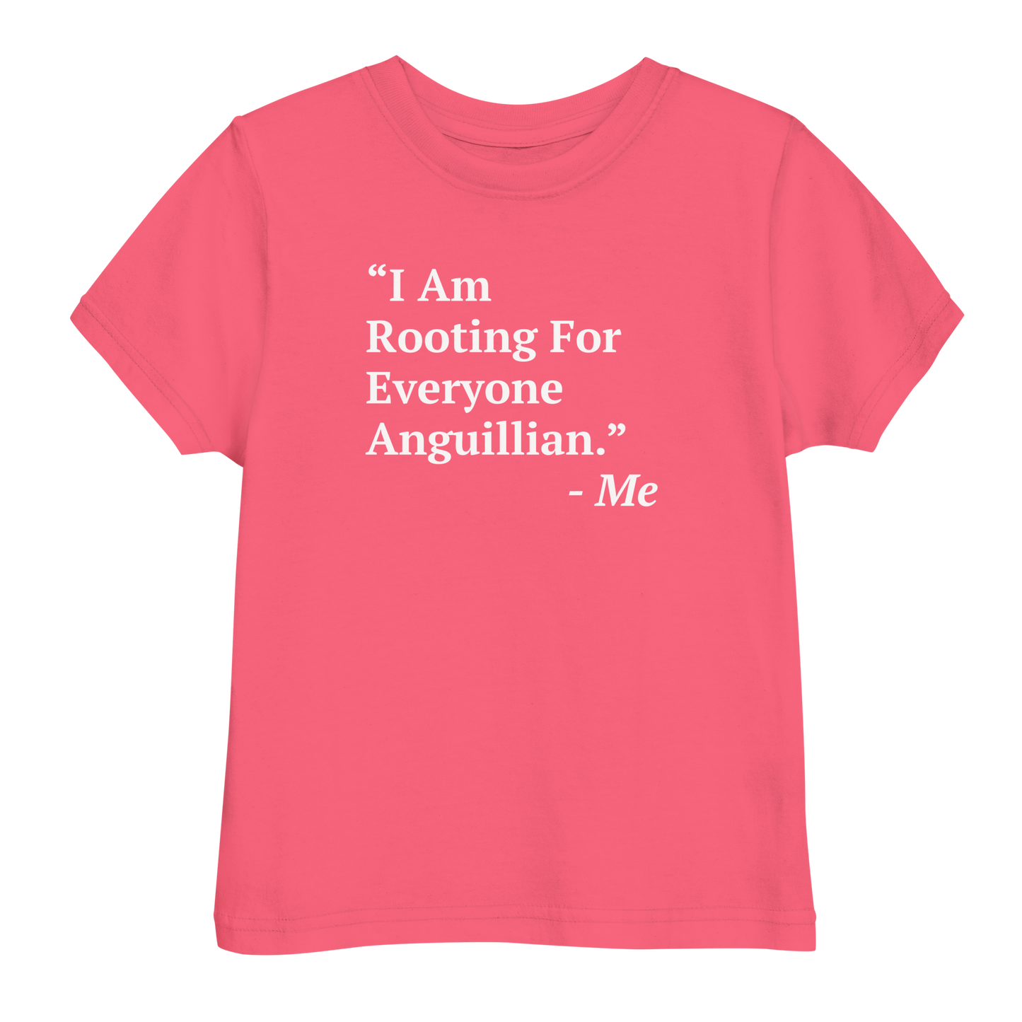 I Am Rooting: Anguilla Toddler t-shirt