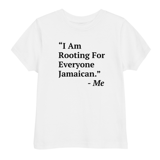 I Am Rooting: Jamaica Toddle t-shirt