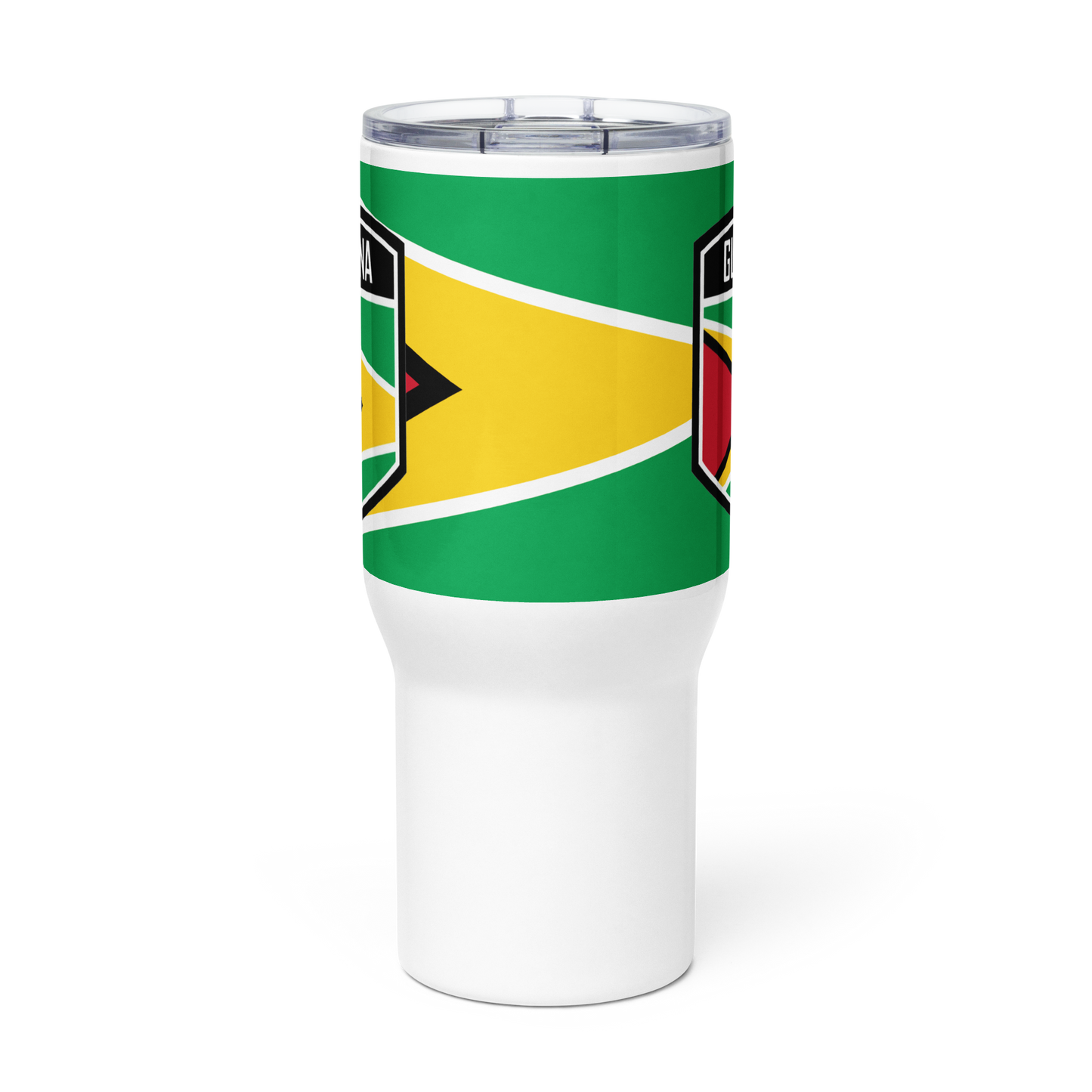 Guyana Travel mug with a handle