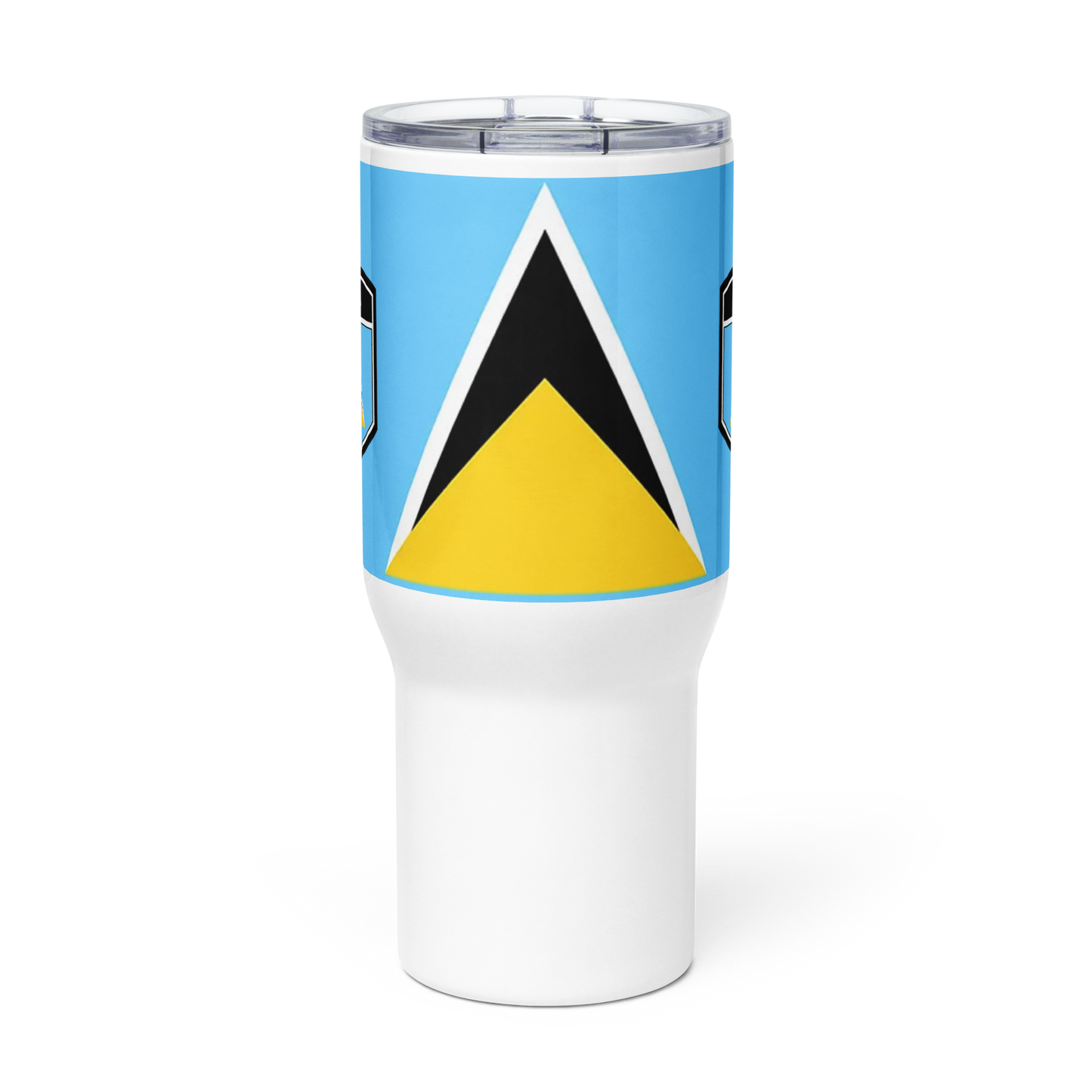St. Lucia Travel mug with a handle