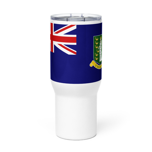 BVI Travel mug with a handle