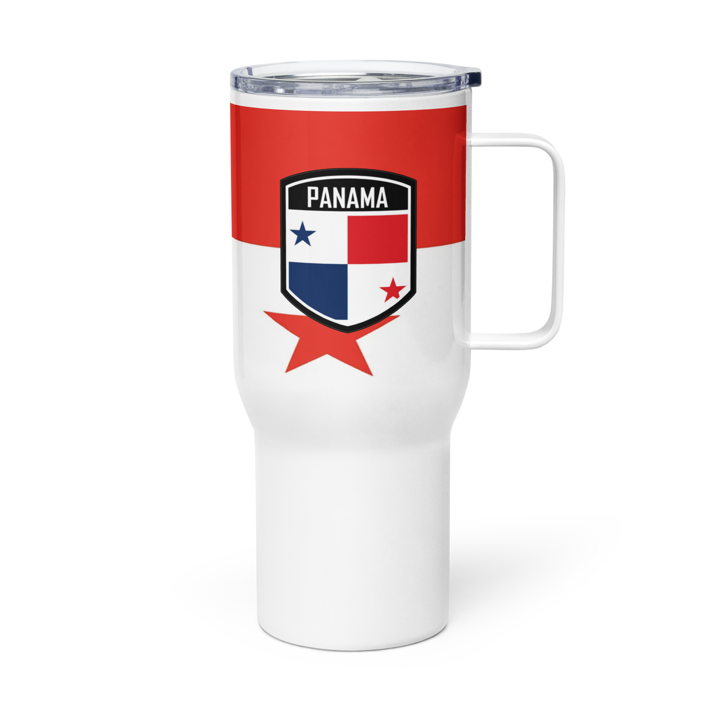 Panama Travel mug with a handle