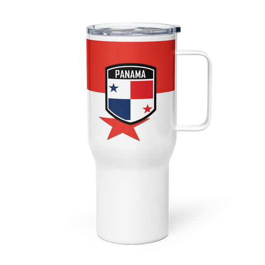 Panama Travel mug with a handle