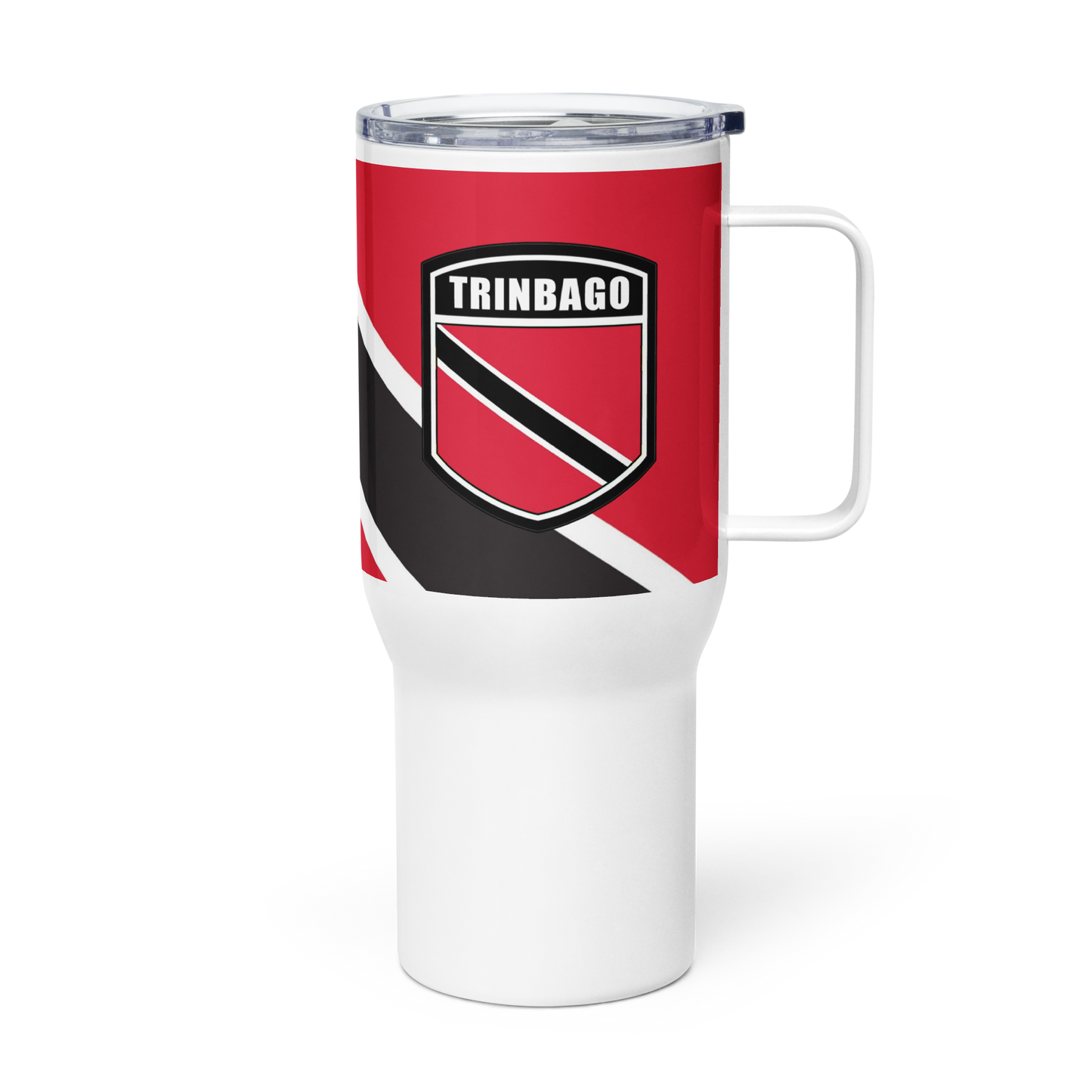 Trinbago Travel mug with a handle