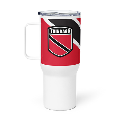 Trinbago Travel mug with a handle