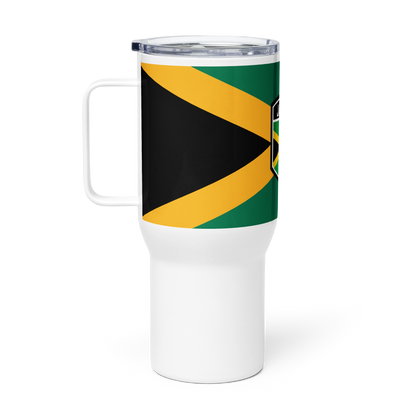 Jamaica Travel mug with a handle