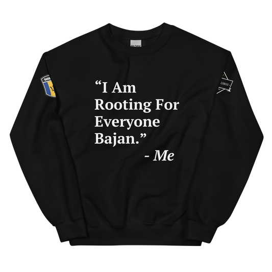 I Am Rooting: Barbados Unisex Sweatshirt