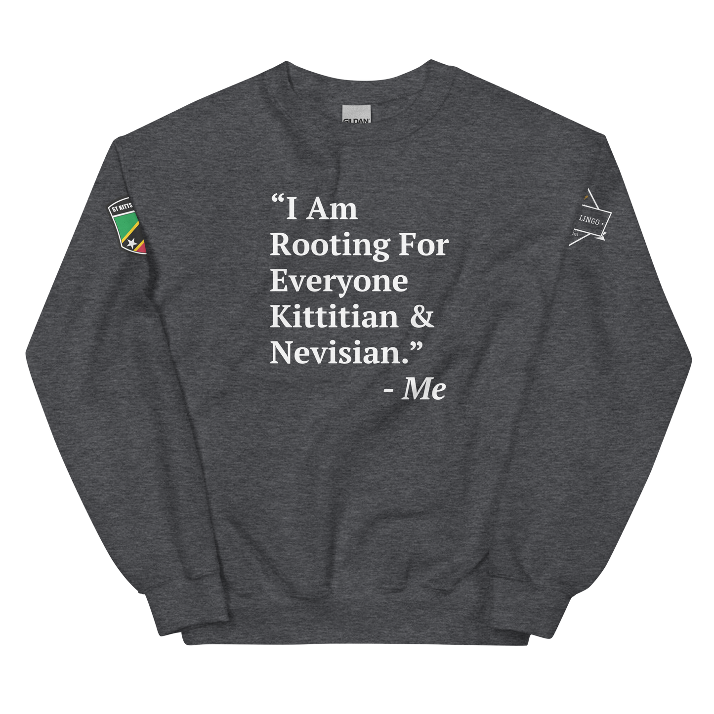 I Am Rooting: St. Kitts & Nevis Unisex Sweatshirt