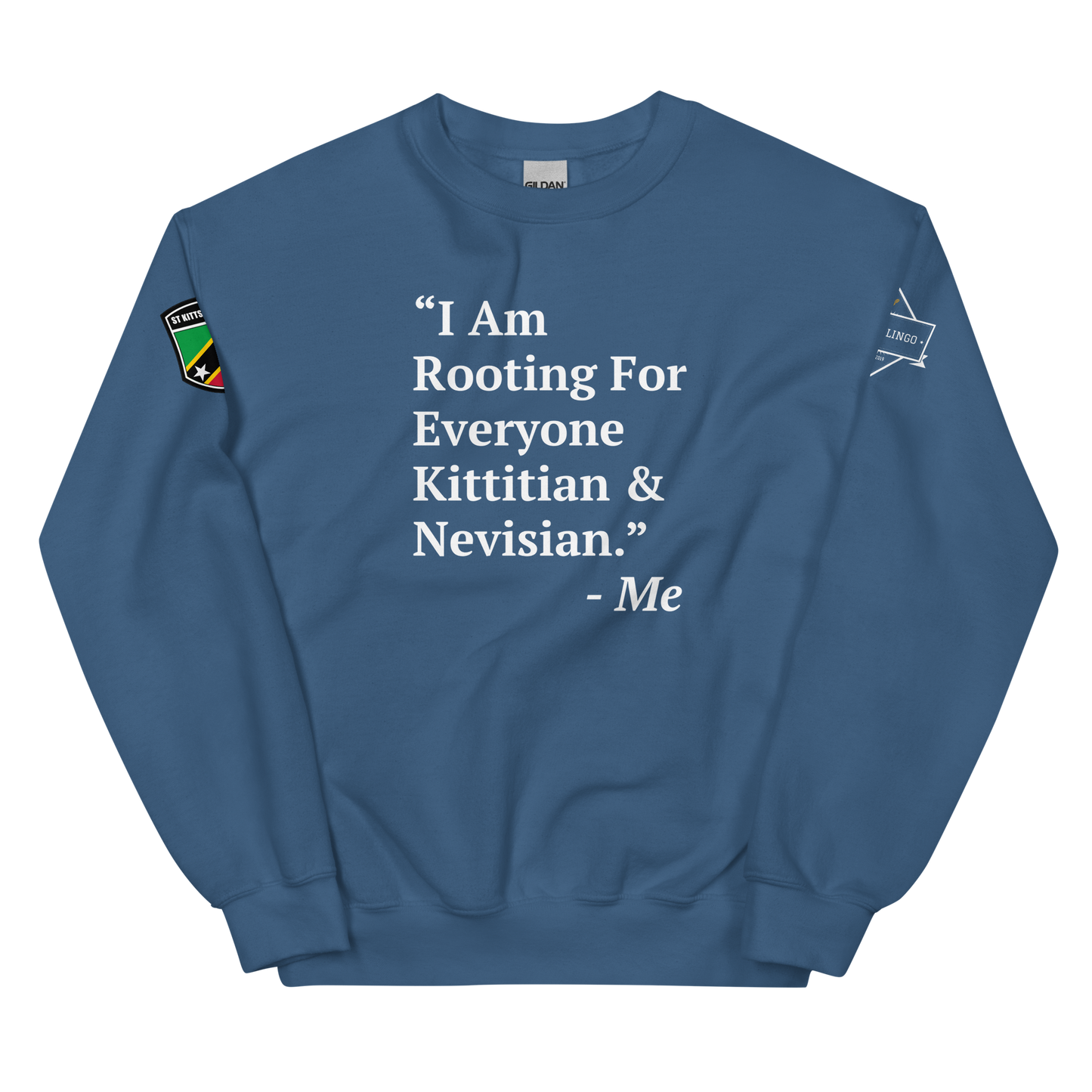 I Am Rooting: St. Kitts & Nevis Unisex Sweatshirt