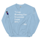 I Am Rooting: BVI Unisex Sweatshirt