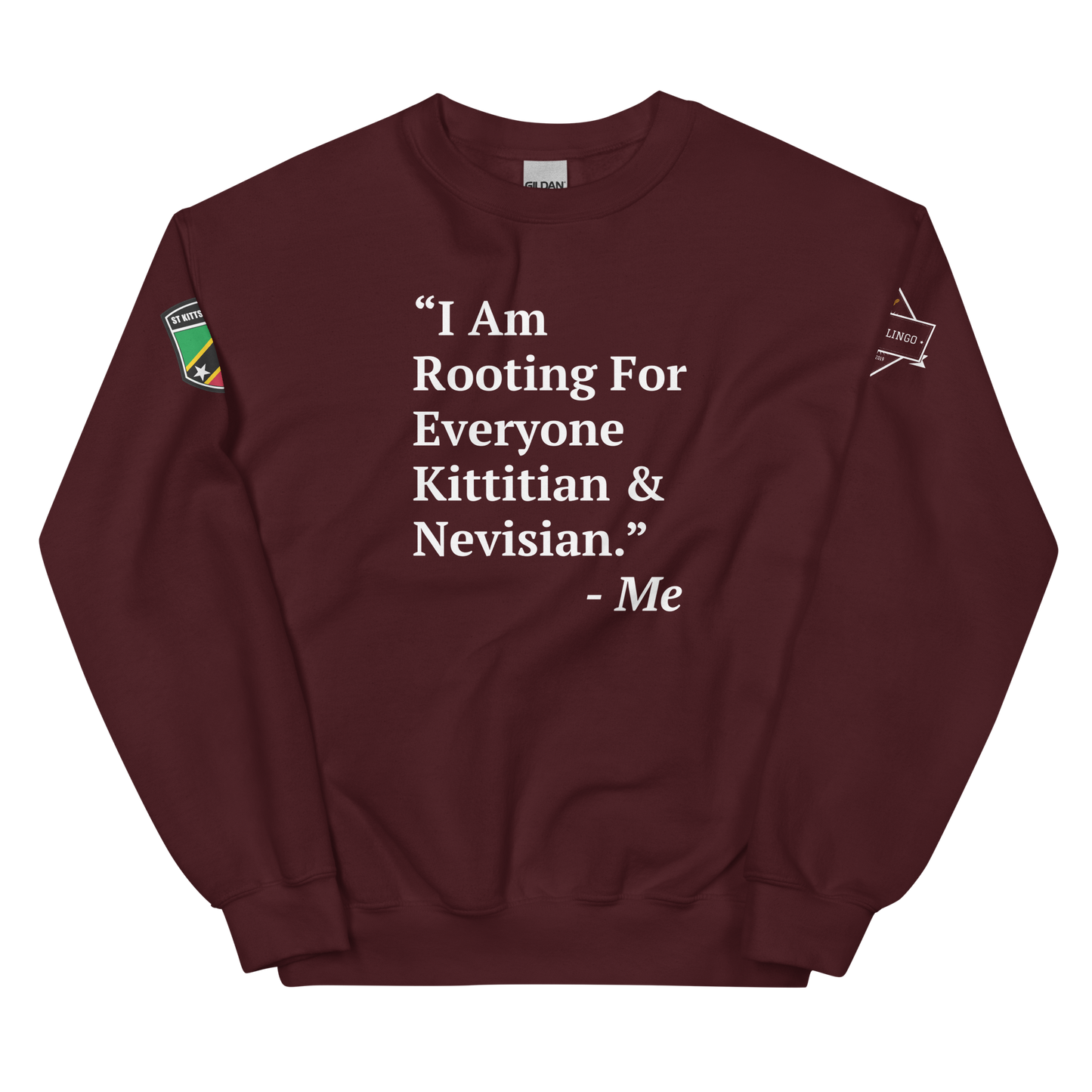 I Am Rooting: St. Kitts & Nevis Unisex Sweatshirt