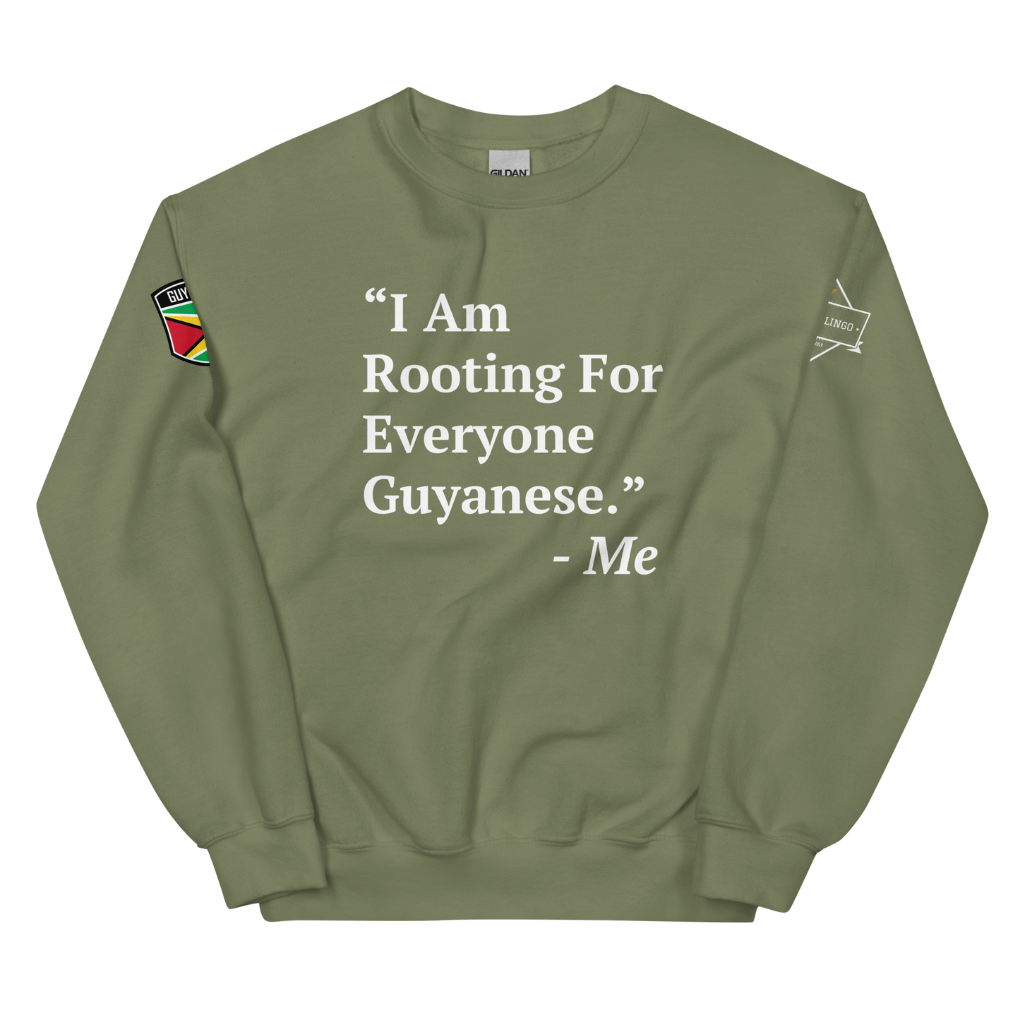 I Am Rooting: Guyana Unisex Sweatshirt