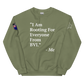 I Am Rooting: BVI Unisex Sweatshirt