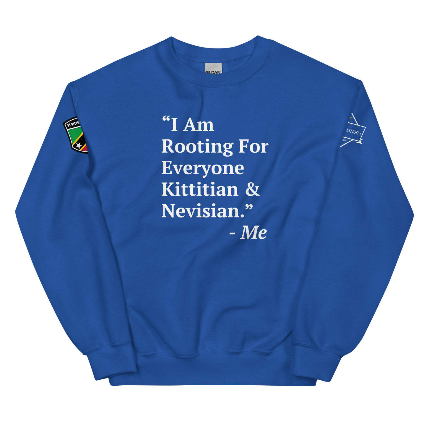 I Am Rooting: St. Kitts & Nevis Unisex Sweatshirt