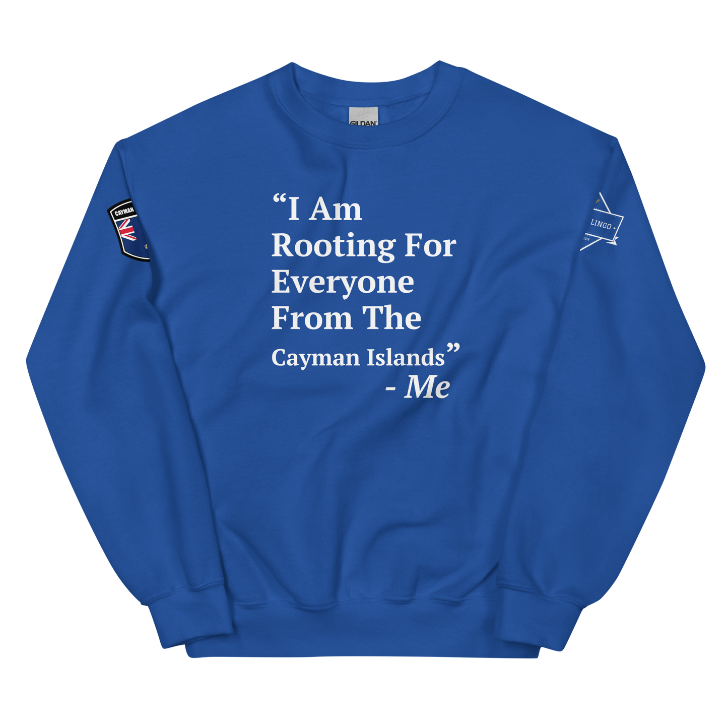 I Am Rooting: Cayman Islands Unisex Sweatshirt