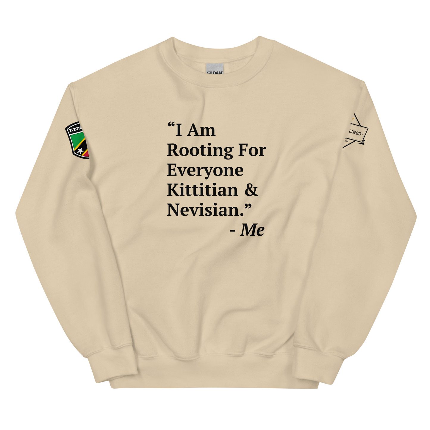 I Am Rooting: St. Kitts & Nevis Unisex Sweatshirt