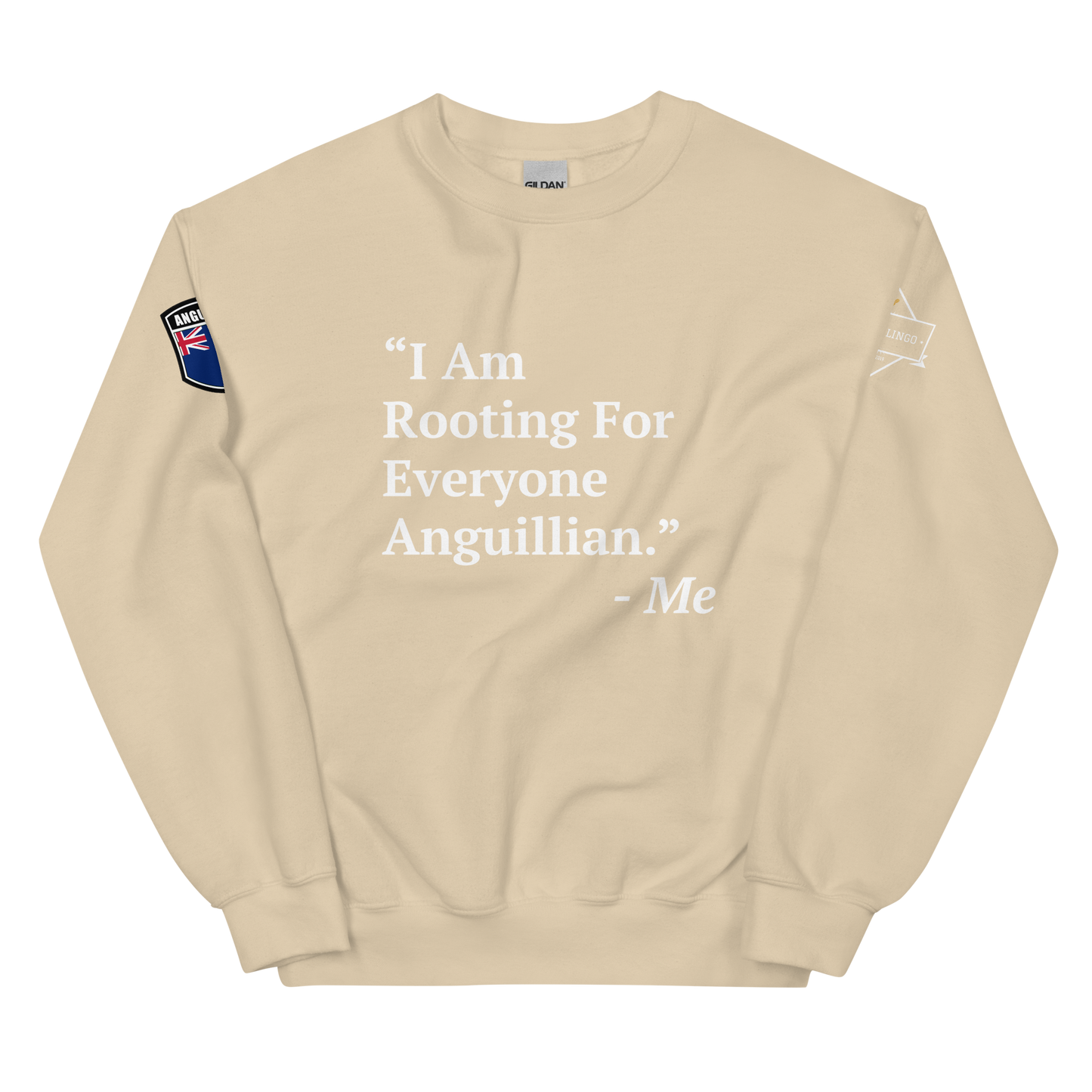 I Am Rooting: Anguilla Unisex Sweatshirt
