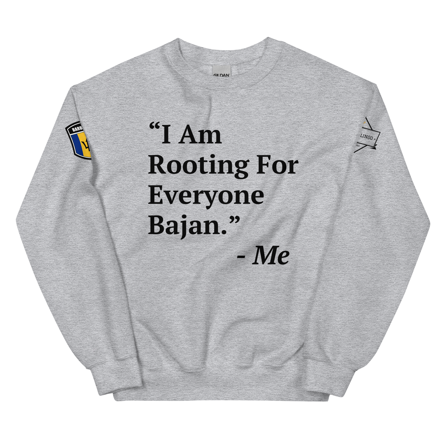 I Am Rooting: Barbados Unisex Sweatshirt