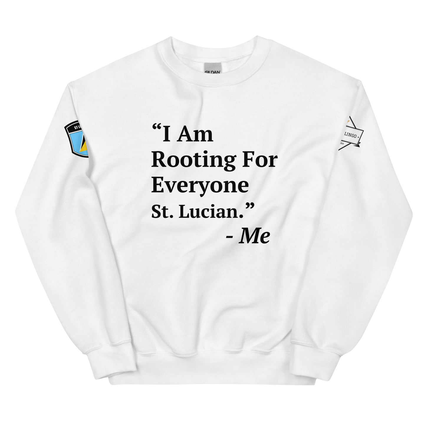 I Am Rooting: St. Lucia Unisex Sweatshirt