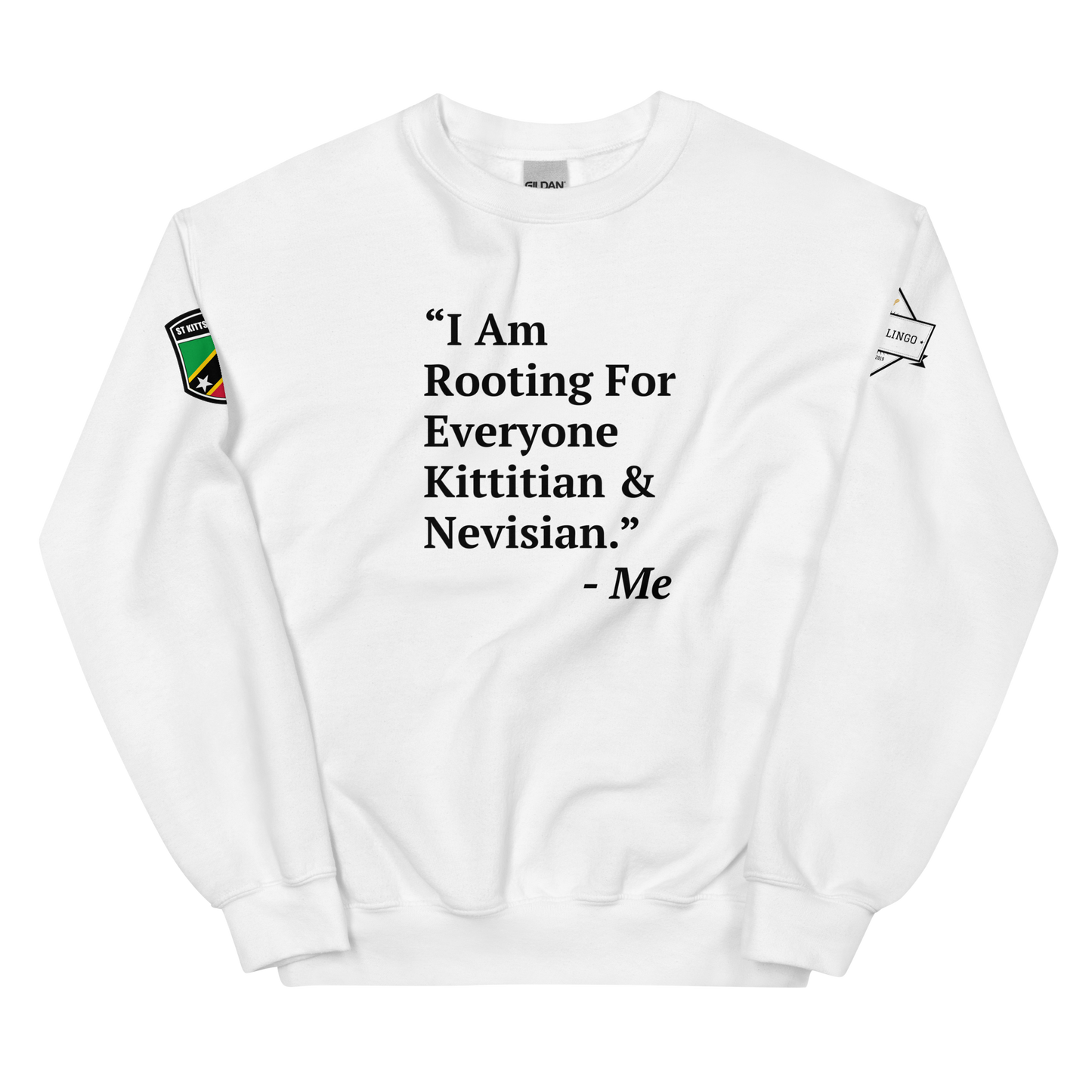 I Am Rooting: St. Kitts & Nevis Unisex Sweatshirt