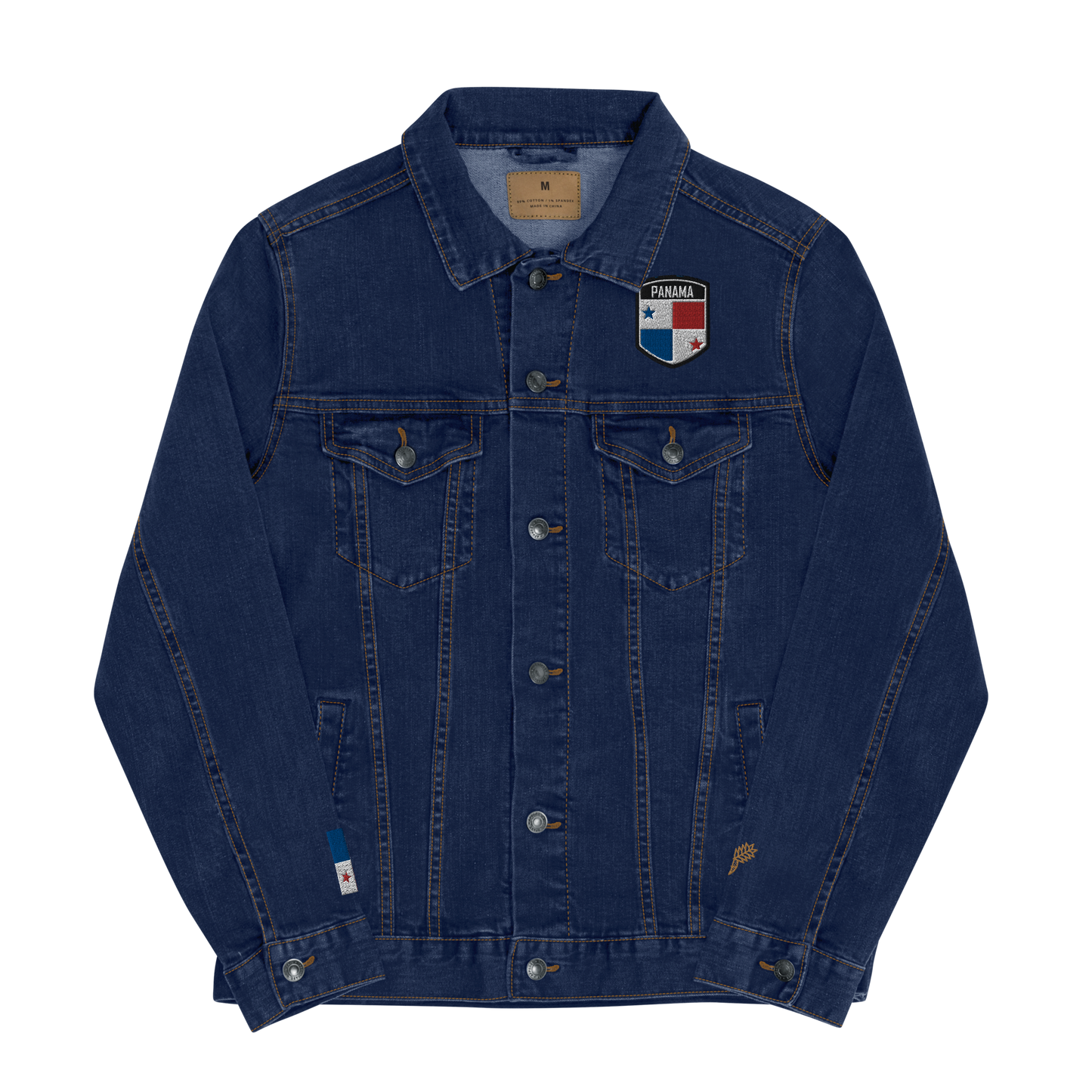 I Am Rooting: Panama Unisex denim jacket