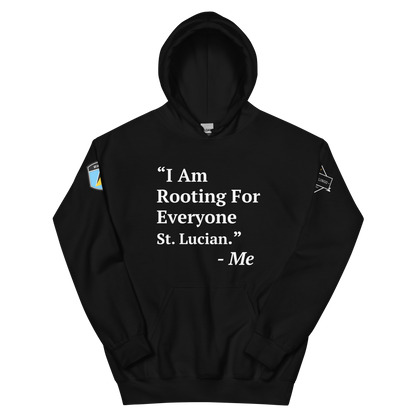 I Am Rooting: St. Lucia Unisex Hoodie