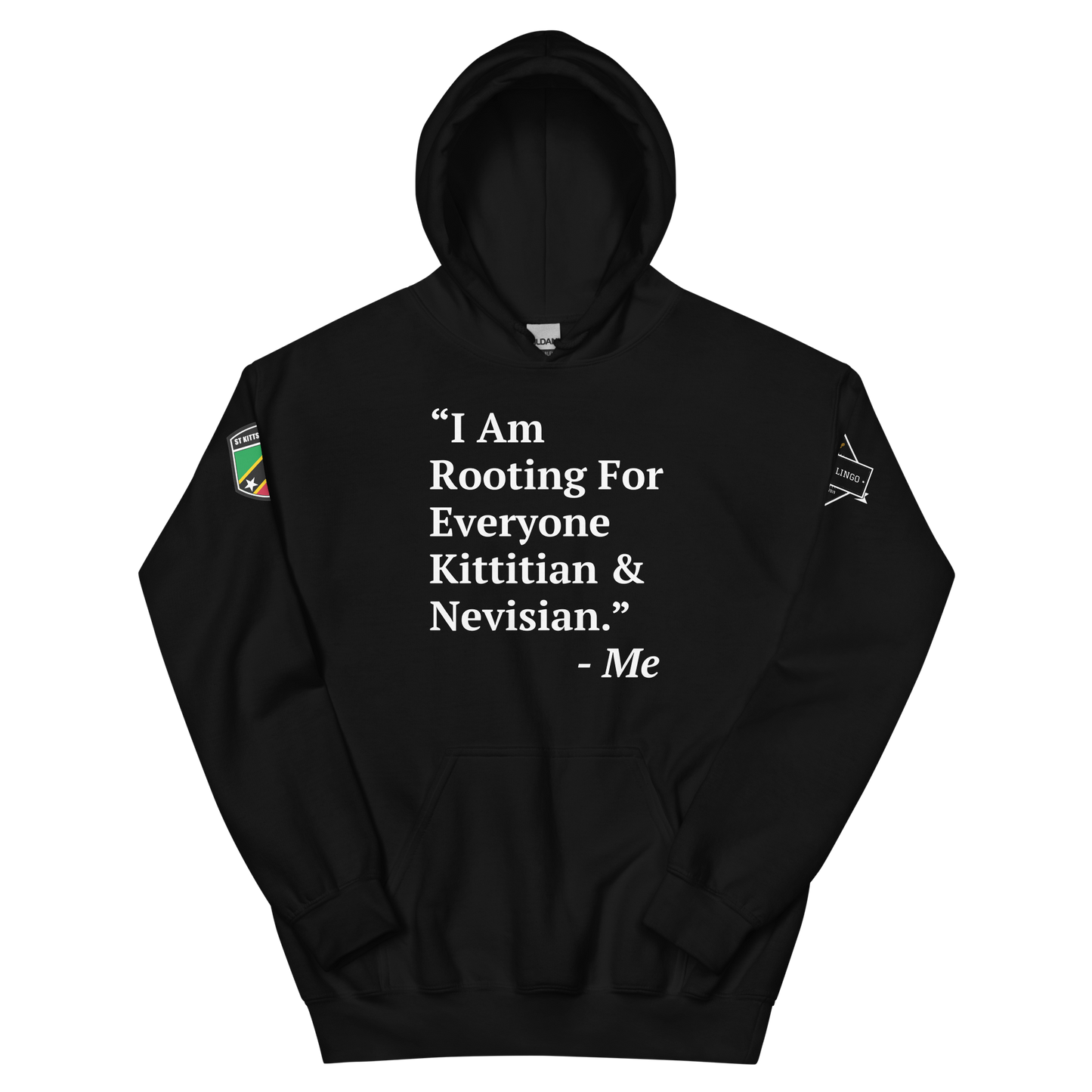 I Am Rooting: St. Kitts & Nevis Unisex Hoodie