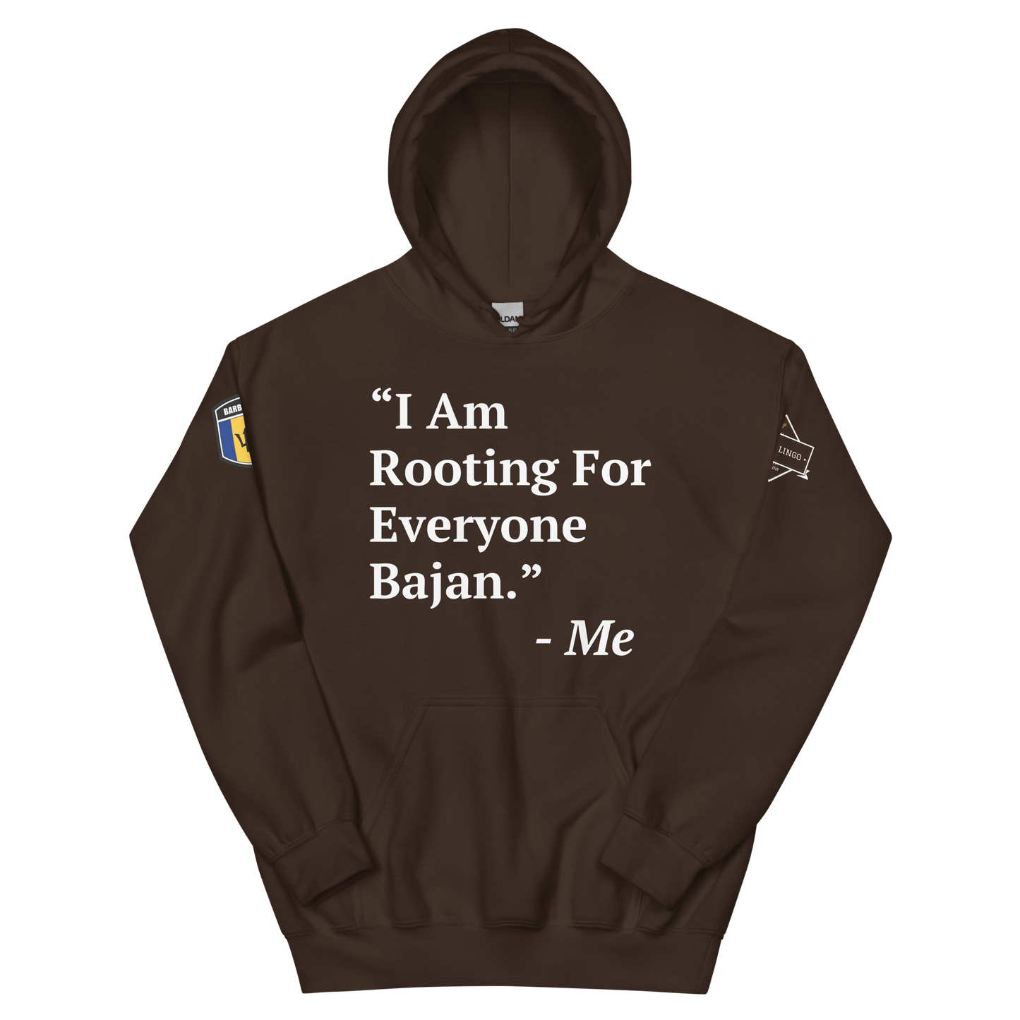 I Am Rooting: Barbados Unisex Hoodie