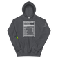 Dancehall Music Nutrition Facts Unisex Hoodie