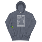 Dancehall Music Nutrition Facts Unisex Hoodie