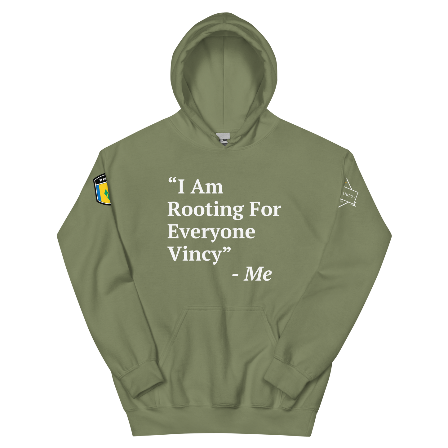 I Am Rooting: St. Vincent Unisex Hoodie