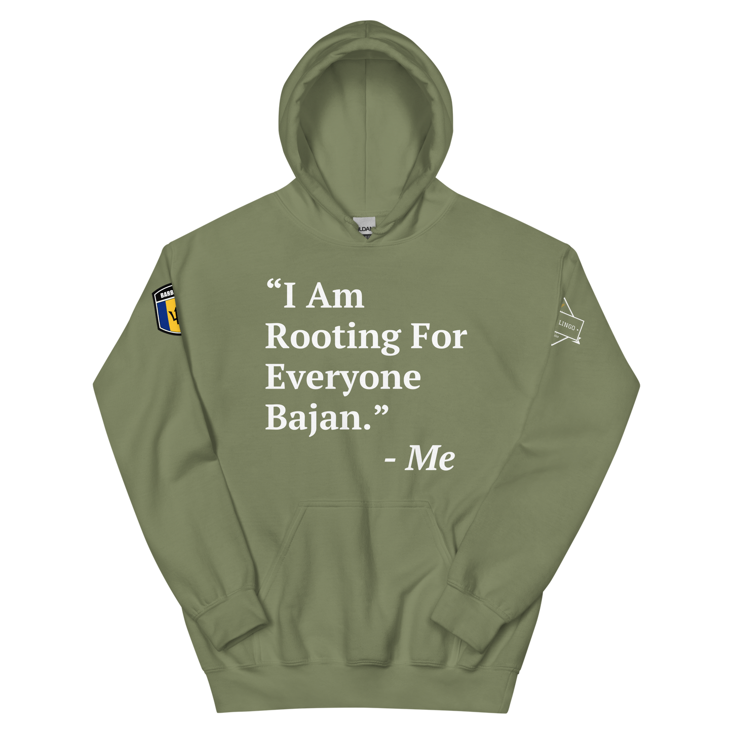 I Am Rooting: Barbados Unisex Hoodie