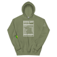 Dancehall Music Nutrition Facts Unisex Hoodie