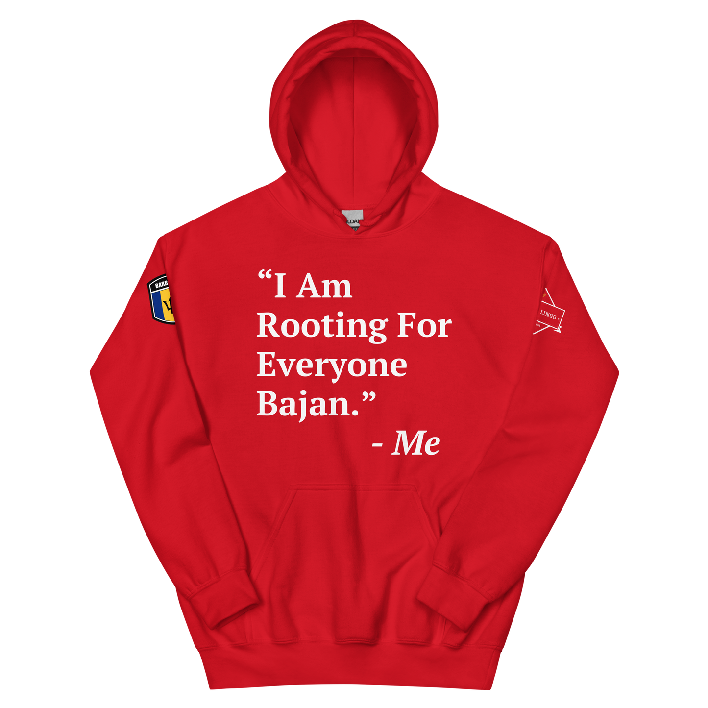 I Am Rooting: Barbados Unisex Hoodie