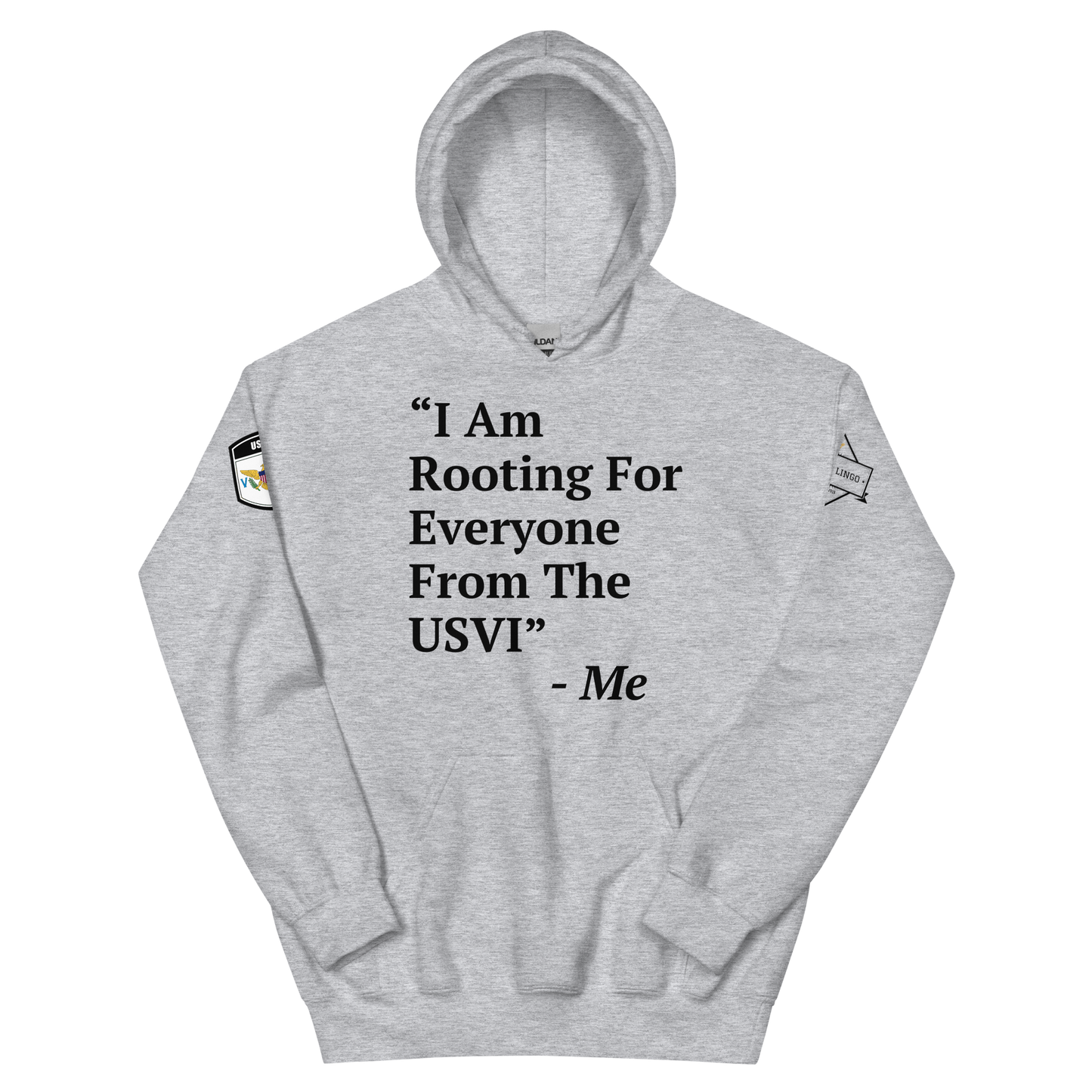 I Am Rooting: USVI Unisex Hoodie