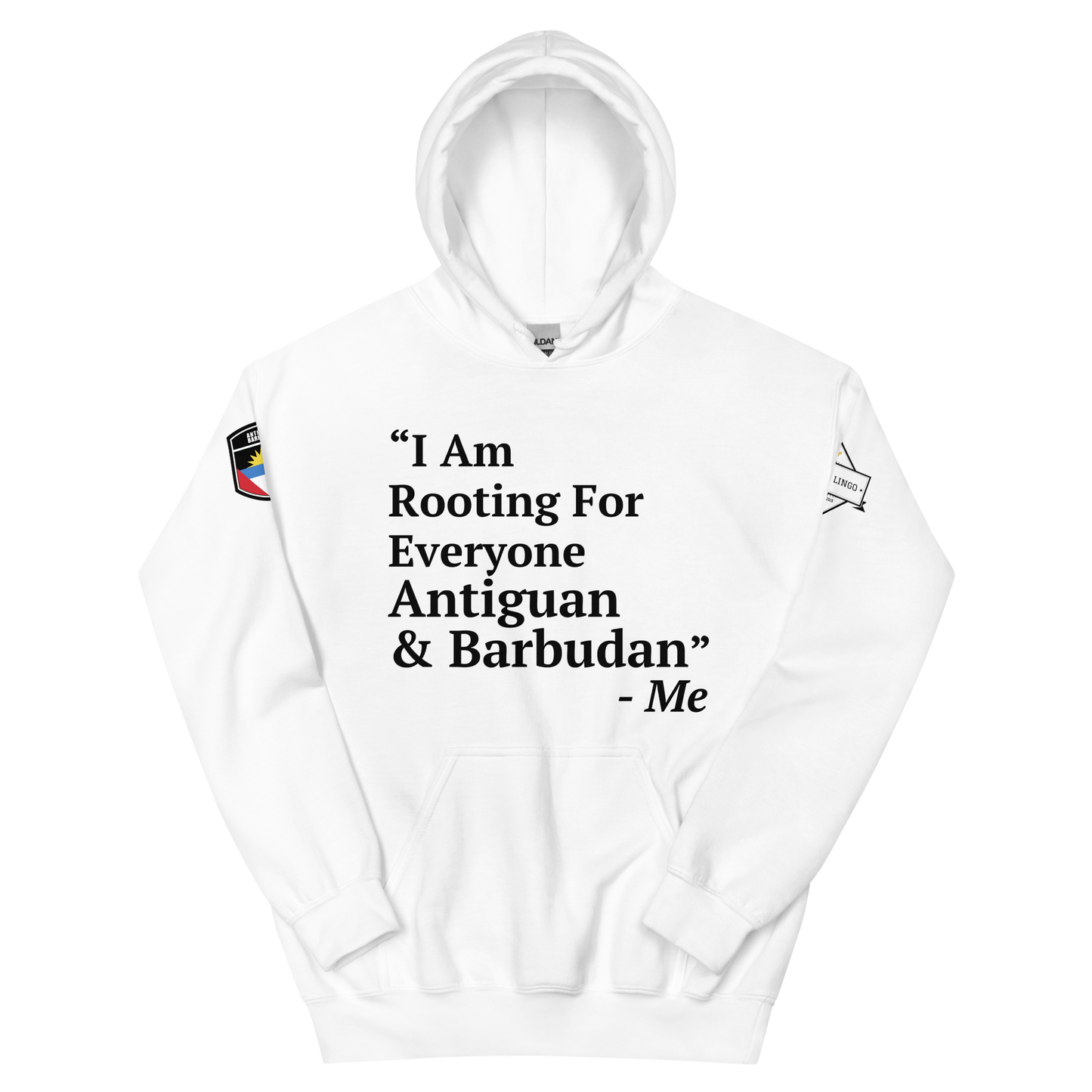 I Am Rooting: Antigua & Barbuda Unisex Hoodie